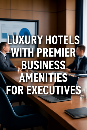Luxury Hotels with Premier Business Amenities for Executives