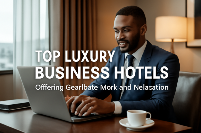 Top Luxury Business Hotels Offering Seamless Work and Relaxation