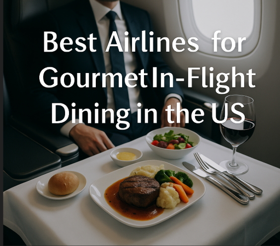 Best Airlines for Gourmet In-Flight Dining in the US