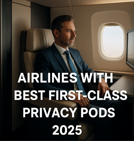 Airlines with Best First-Class Privacy Pods 2025